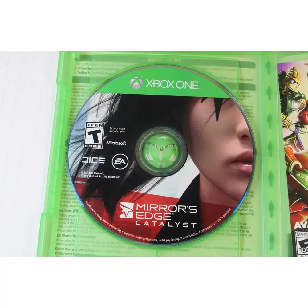Mirror's Edge: Catalyst (Microsoft Xbox One, 2016) Authentic, Complete, Tested